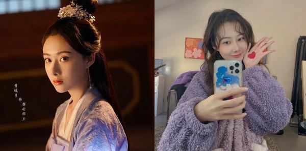 《山河令》女星私服 顾湘换下戏服很可爱