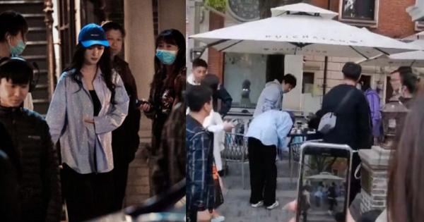 杨幂因延机影响剧组拍摄 见到导演立刻鞠躬道歉