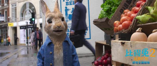 《比得兔2：逃跑计划》发短片揭兔头成名史