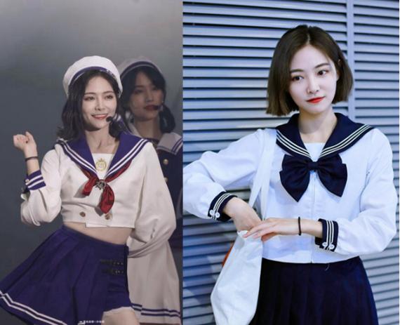 校园女神！女星换上水手服 甜美又清纯