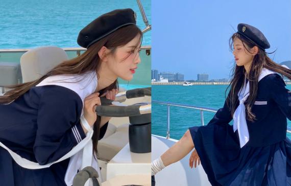 校园女神！女星换上水手服 甜美又清纯