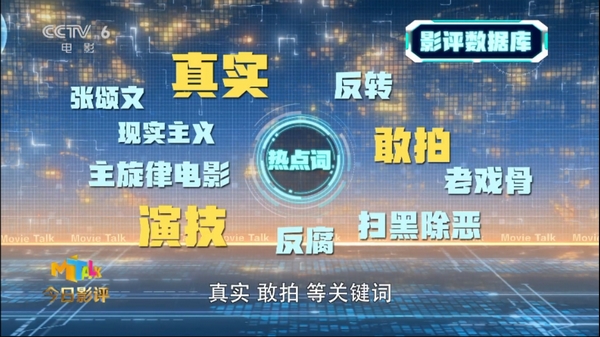 吕聿来携《扫黑·决战》做客《今日影评》 扫除“两面人”靠的是真实