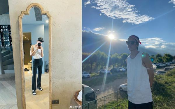 男明星穿老头背心！李荣浩白敬亭米卡 满屏的性感荷尔蒙