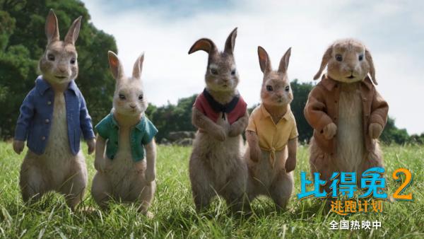 《比得兔2：逃跑计划》曝“速兔与激情”片段 周末欢乐观影之选