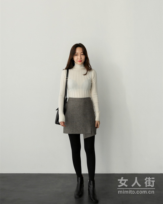 腿短女生冬天穿衣搭配 这样穿显高又显瘦