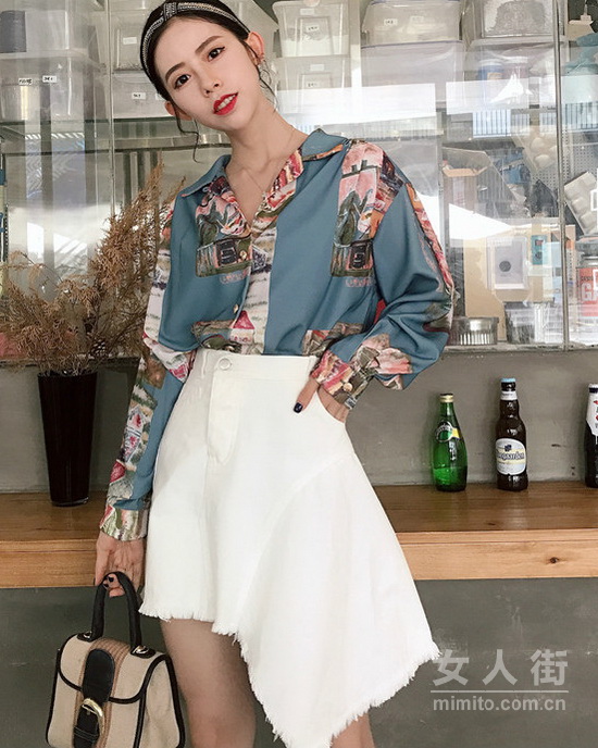 三月春暖花开，一组充满春意的衬衫搭配