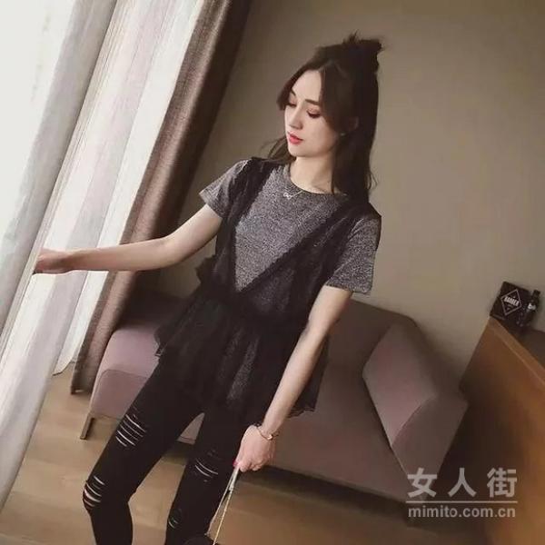 清新甜美上衣搭配,既百搭又时尚个性