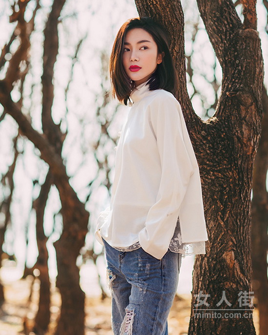 中式复古连衣裙,穿着像仙女一样飘逸