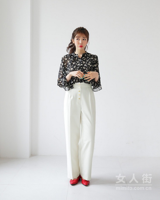 时尚阔腿裤搭配，5种美搭尽显女神气质