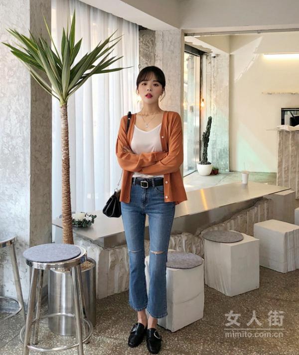 九分裤这样穿,矮个子女生显高必备搭配