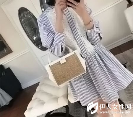 埃芙衣“时尚头条”春夏衬衫裙穿搭 美的不止一点点!