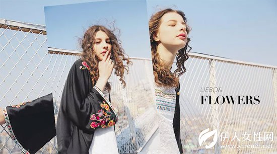 LIEBO裂帛 春夏新款如花之妖精一般一秒都不浪费的陷入花海