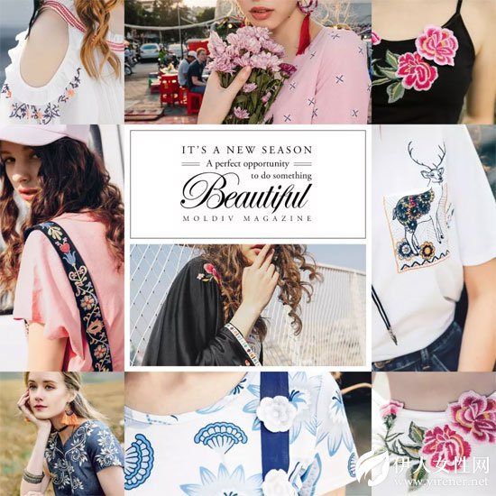 LIEBO裂帛 春夏新款如花之妖精一般一秒都不浪费的陷入花海