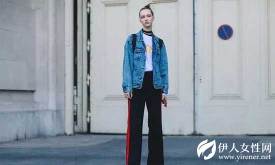 埃芙衣“时尚头条”T恤搭配阔腿裤 是显瘦遮肉的最深套路