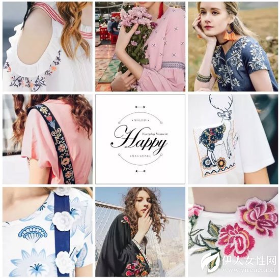 LIEBO裂帛 春夏新款如花之妖精一般一秒都不浪费的陷入花海