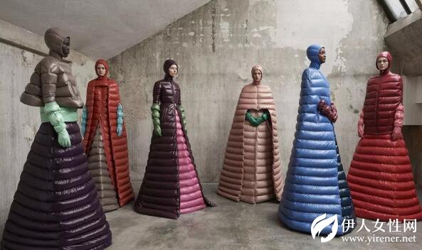 图为Moncler 2018 秋冬系列