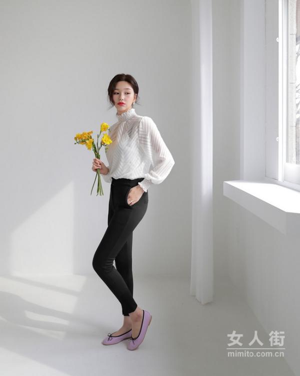 白色雪纺衫穿搭 时尚达人教你5种穿搭小技巧