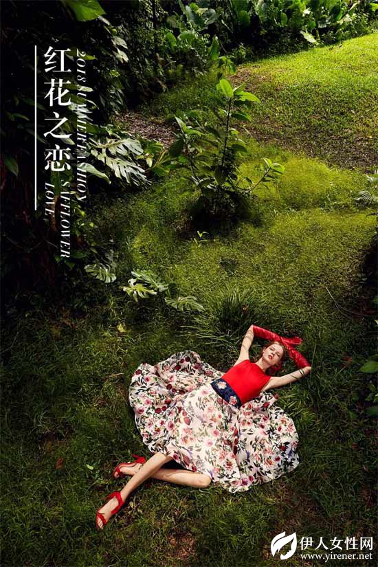 HOKABR红凯贝尔2018“红花之恋”海洋般的花海