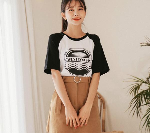 清新风的短袖，让你夏日穿搭不重样