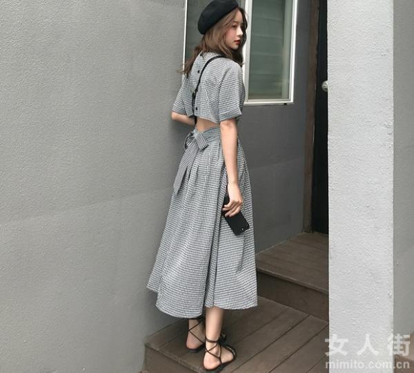 夏日度假出游必备文艺范的连衣裙