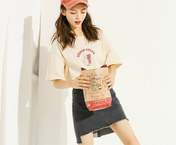 清新风的短袖，让你夏日穿搭不重样