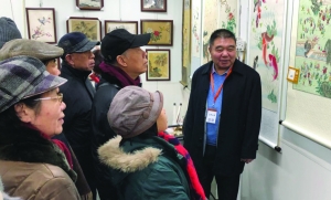 燕京书画社厂甸庙会玩出文化味儿