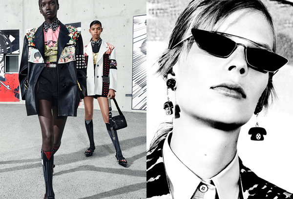 模特与个性配饰之间的故事