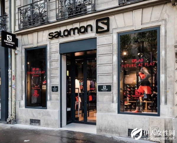 为了贴近巴黎人消费生活 Salomon在巴黎开了家专卖店