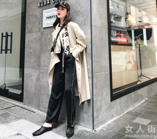 T恤+运动风阔腿裤，今年初夏潮流搭配