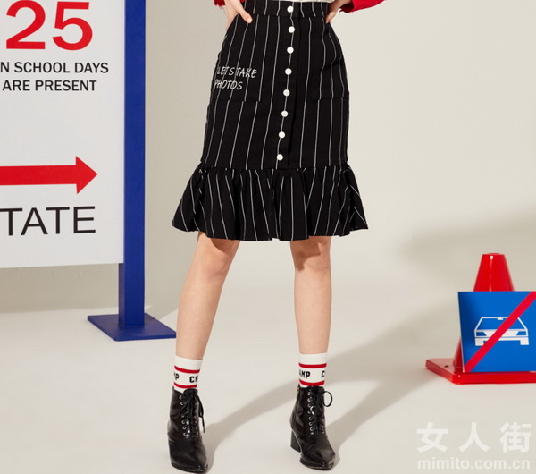 俏皮优雅鱼尾裙，时髦精今夏必穿！