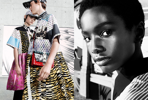 模特与个性配饰之间的故事