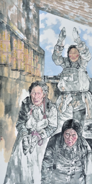 邹析伶:人物画中的时代情韵
