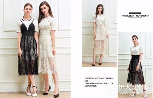 艾丽哲品牌女装：蕾丝 穿对夏季秒变浪漫小仙女~