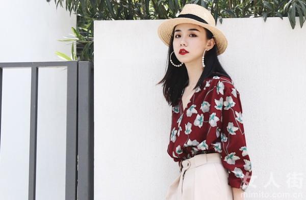 衬衫搭短裤，五月性感小妖精上线