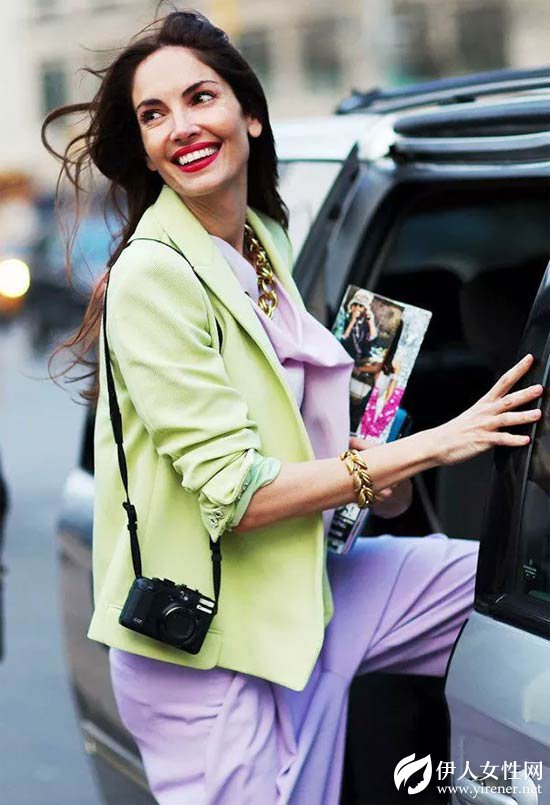 马卡龙式色彩搭配 让你成为小甜心！