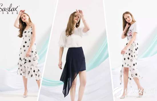 今夏最流行的不规则裙子 莎斯莱思让你轻松的增添时髦感