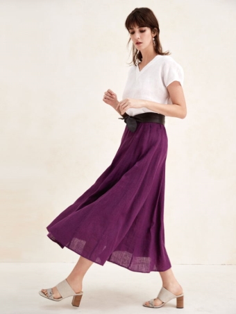 玩转亚麻,23区的时尚色彩魔术