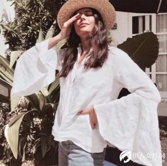 新申亚麻大师 女神的亚麻白衬衫 怎么搭都时髦