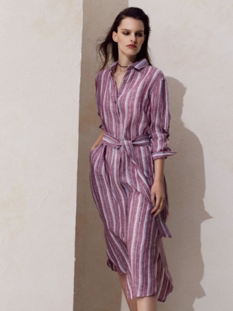 玩转亚麻,23区的时尚色彩魔术