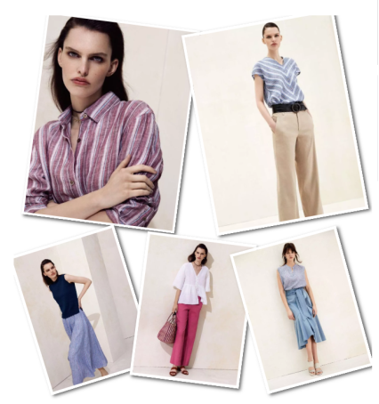 玩转亚麻,23区的时尚色彩魔术