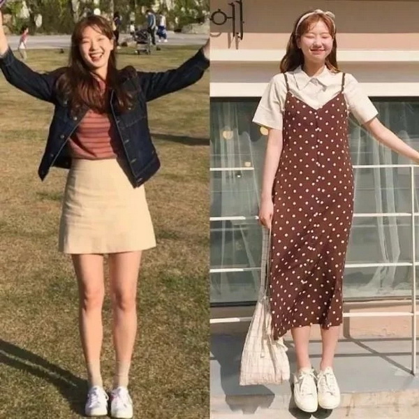 安利一下韩国小姐姐们的日常穿搭