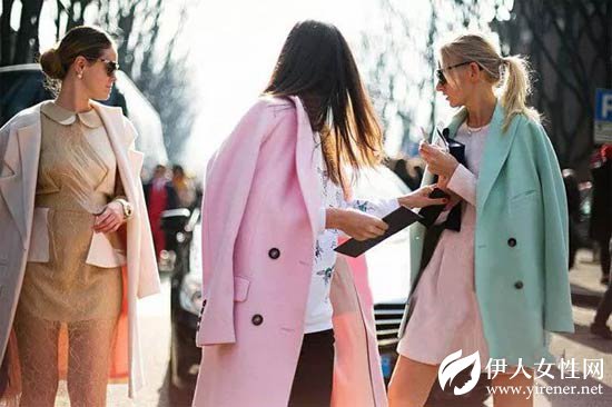 马卡龙式色彩搭配 让你成为小甜心！