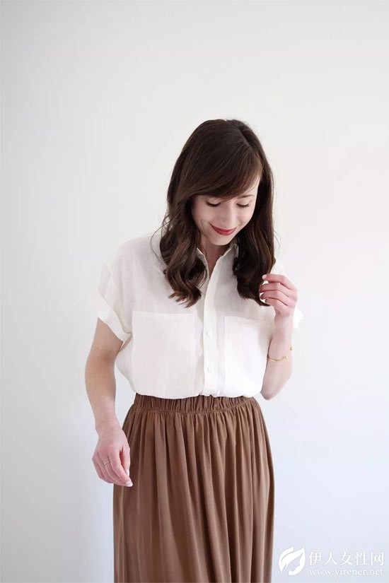 新申亚麻大师 女神的亚麻白衬衫 怎么搭都时髦