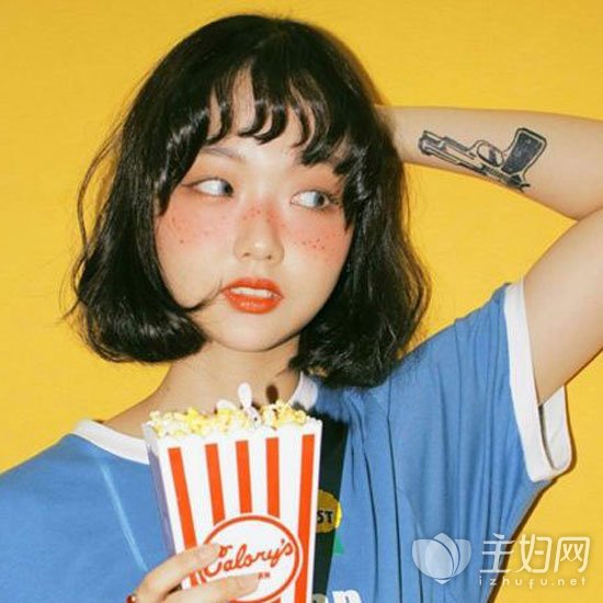 2018韩国小姐姐都爱的女生短发发型