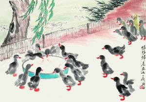 国画大家娄师白诞辰百年