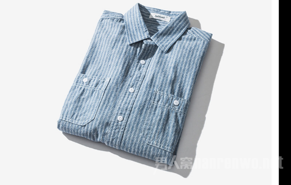 时尚必备单品蓝色衬衫 男人衣柜里不可缺少的单品