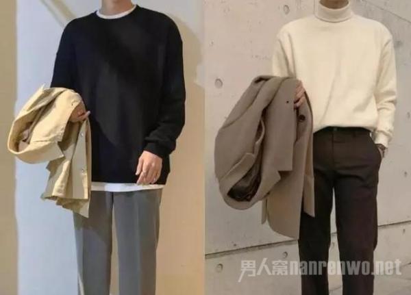 秋冬穿搭怎么穿出韩范儿？一件男士毛衣即可！