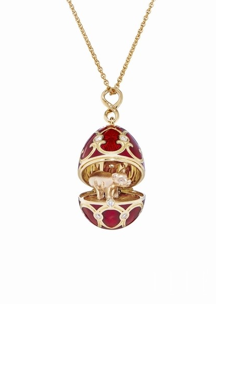 Faberge法贝热推出2019中国农历己亥年限量版腕表吊坠