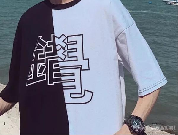 2019夏季时尚T恤 男生日常休闲风短袖酷炫选择