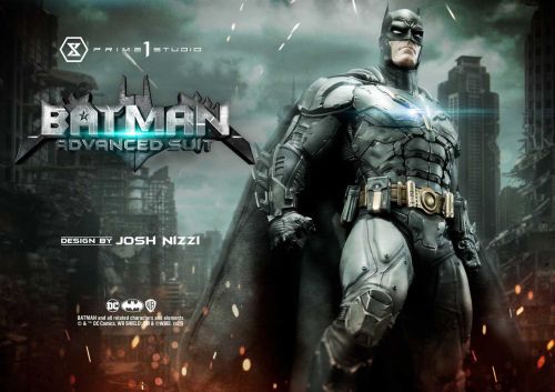 《蝙蝠侠：终局》漫画蝙蝠侠升级版战衣与芬里尔装甲雕像发布